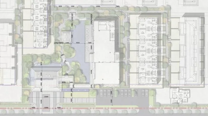 BIM建筑|稽山前造园记 - 绍兴满园 / ZSD卓时设计
