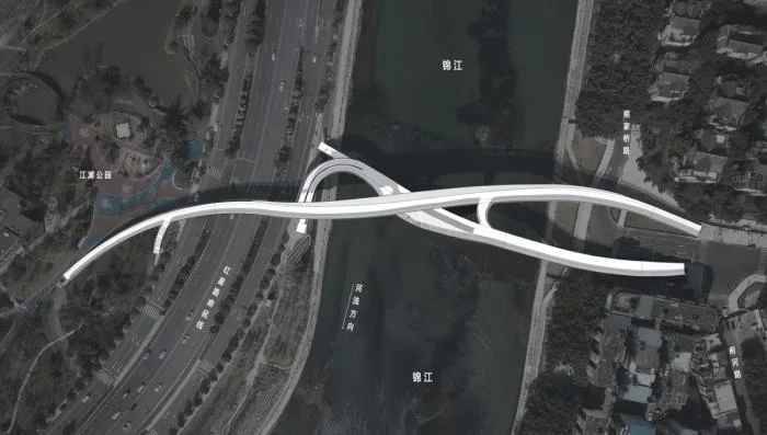 BIM建筑|五岔子大桥 / 四川省建筑设计研究院