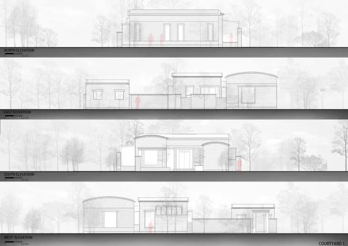 BIM建筑|姜庄村改造 / 袁野建筑工作室