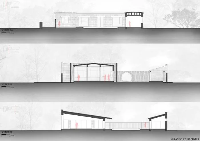 BIM建筑|姜庄村改造 / 袁野建筑工作室
