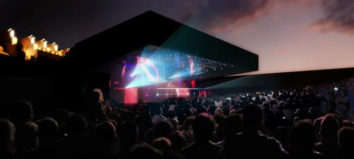 BIM建筑|沙漠遗址中的露天剧场，玻利维亚