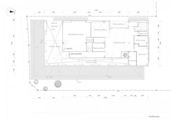 BIM建筑|温暖的透明度：名古屋外科诊所“Takenaka” / TSC Architects