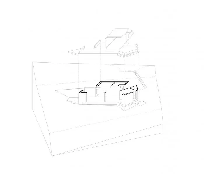BIM建筑|群山环抱之中，“折叠百变”的混凝土小屋