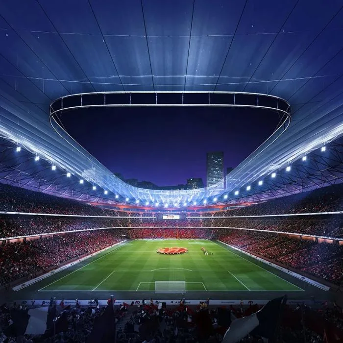 BIM建筑|扎哈事务所 & iDEA“西安国际足球中心”开建，为2023足球联赛亚洲杯场馆