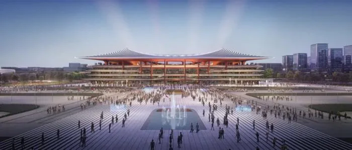 BIM建筑|扎哈事务所 & iDEA“西安国际足球中心”开建，为2023足球联赛亚洲杯场馆