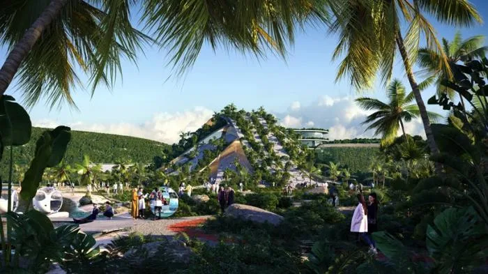 BIM建筑|BIG联手Hijjas和Ramboll为马来西亚槟城南岛打造生物多样性城市