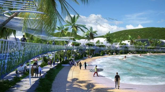 BIM建筑|BIG联手Hijjas和Ramboll为马来西亚槟城南岛打造生物多样性城市