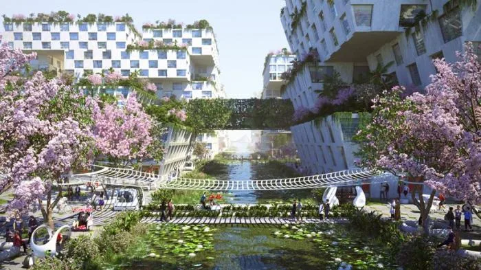 BIM建筑|BIG联手Hijjas和Ramboll为马来西亚槟城南岛打造生物多样性城市