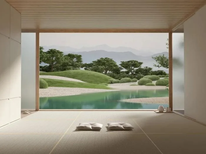 BIM建筑|Six N. Five构想的超现实主义日式花园场景