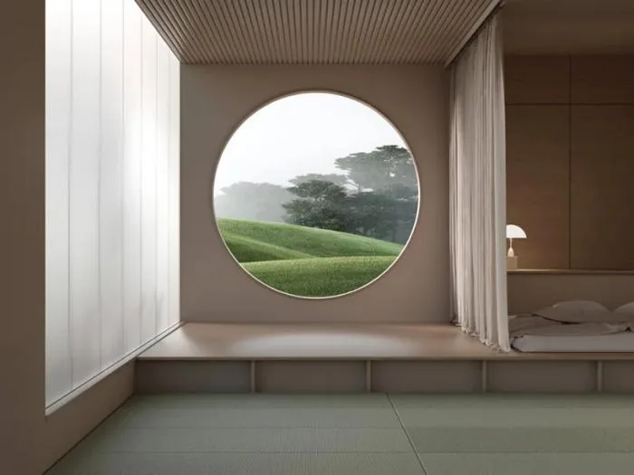 BIM建筑|Six N. Five构想的超现实主义日式花园场景