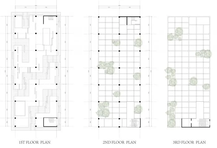 BIM建筑|桥头废墟花园 / 趣城工作室