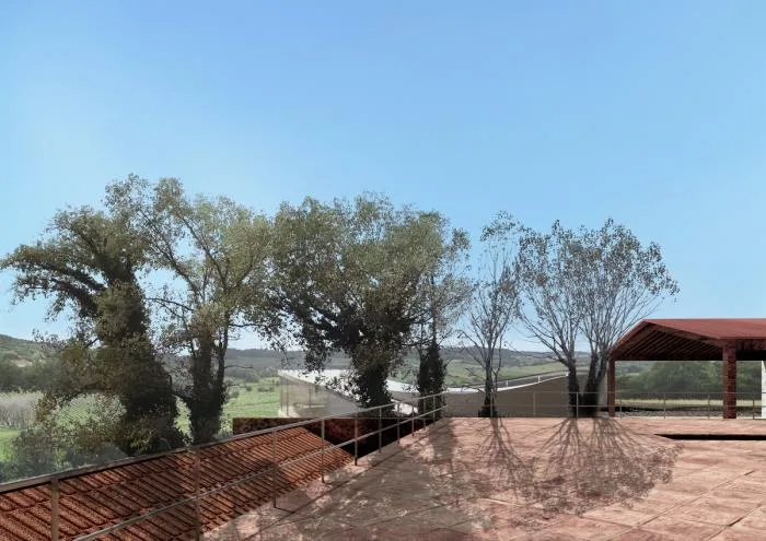 BIM建筑|暮光之环：葡萄牙 MONTE D'OIRO酒庄品酒空间设计 / PL-T平时建筑事务所
