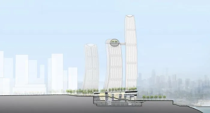 BIM建筑|城市封面级新地标——重庆来福士 / 萨夫迪建筑事务所