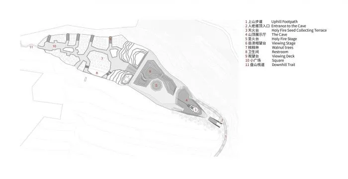 BIM建筑|2019二青会圣火采集点 / URBANUS 都市实践