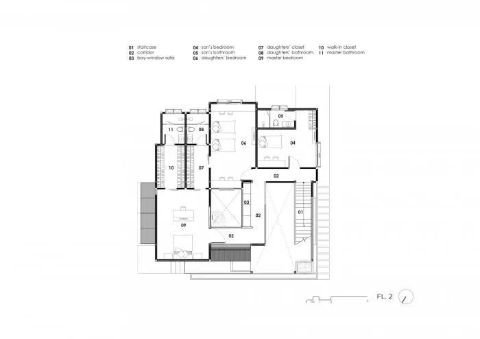 BIM建筑|泰国“积木”住宅 / TOUCH 建筑事务所