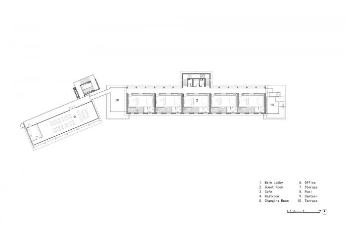 BIM建筑|勤勇小学民宿 / 旭可建筑