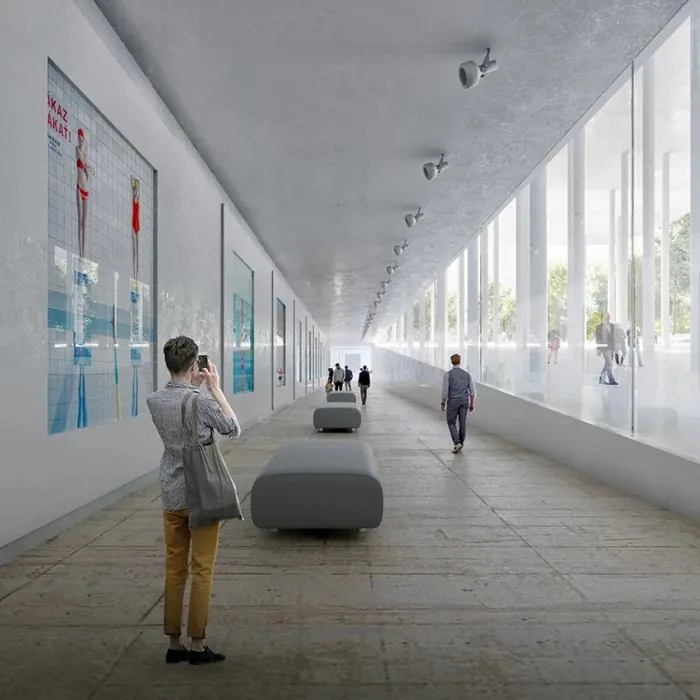BIM建筑|飘在空间的白色“灯塔”：巴尼亚卢卡文化综合体 / Cosmos