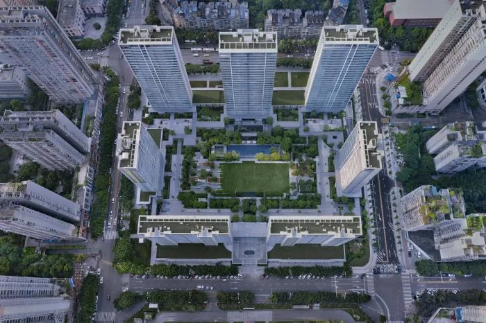 BIM建筑|无序中的秩序 ，重庆绿城蘭园 / gad