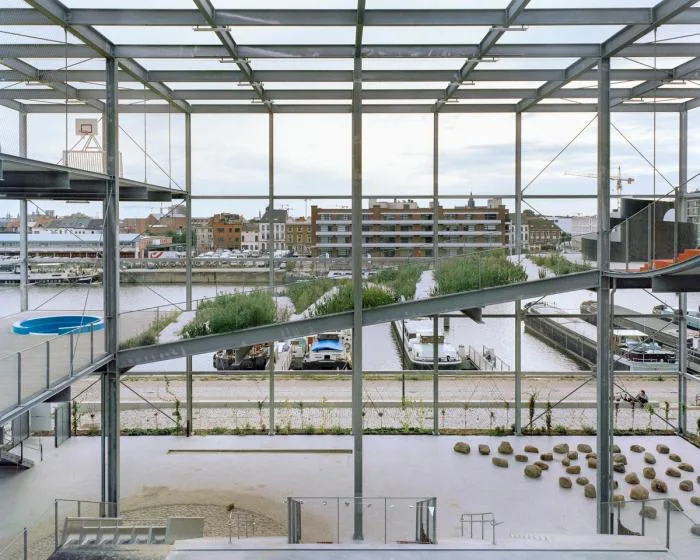 BIM建筑|比利时框架学校：一座活力社区公园 / Xaveer De Geyter Architects
