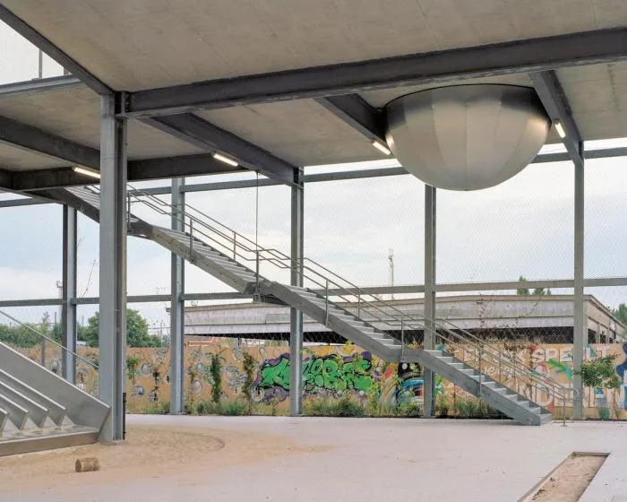 BIM建筑|比利时框架学校：一座活力社区公园 / Xaveer De Geyter Architects