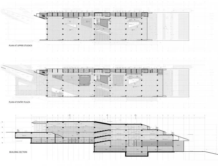 BIM建筑|沃兹耶因大学建筑与设计学院：“对角线”营造错动与平衡 / ARK-itecture