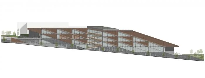 BIM建筑|沃兹耶因大学建筑与设计学院：“对角线”营造错动与平衡 / ARK-itecture