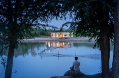 BIM建筑|湘湖定山岛驿站“屏亭” / 植田建筑-BIM建筑网