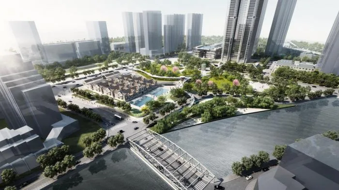 BIM建筑|揭秘华润置地 x 福斯特建筑事务所新作：以世界级设计重塑苏河湾