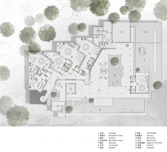 BIM建筑|高地星厨 / 今古凤凰，叶晖