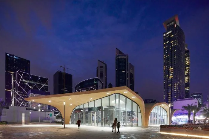 BIM建筑|卡塔尔无人驾驶地铁站 / UNStudio