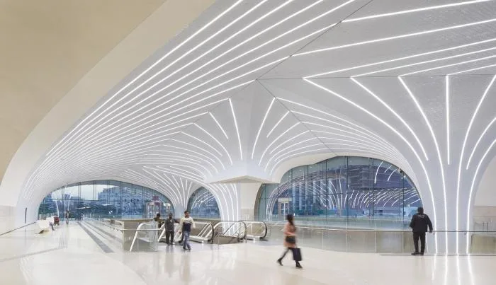 BIM建筑|卡塔尔无人驾驶地铁站 / UNStudio