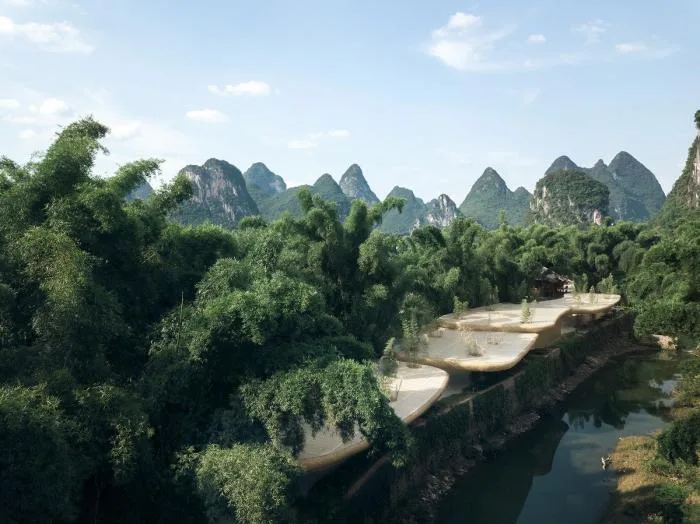 BIM建筑|竹林亭台楼阁 / 叙向建筑设计