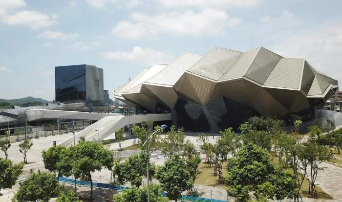 BIM建筑|灵感源于流动的晶体几何形状——台北音乐中心 / RUR Architecture DPC