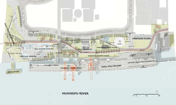 BIM建筑|上海杨树浦电厂遗迹公园 / 同济原作设计工作室