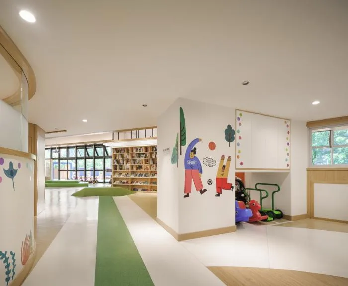 BIM建筑|卓英国际幼儿学院 / VMDPE圆道设计