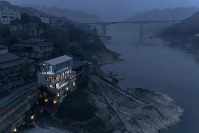 BIM建筑|陵江驿渡 · 三胜车渡服务站 / 悦集建筑设计事务所