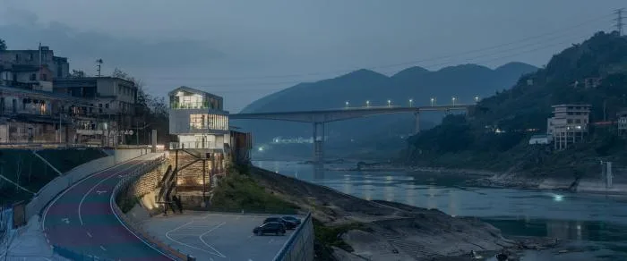 BIM建筑|陵江驿渡 · 三胜车渡服务站 / 悦集建筑设计事务所