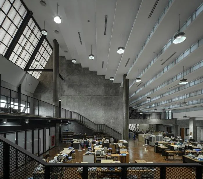 BIM建筑|泰国农业部金禧年博物馆，“倾倒”的大楼 / Plan Architect