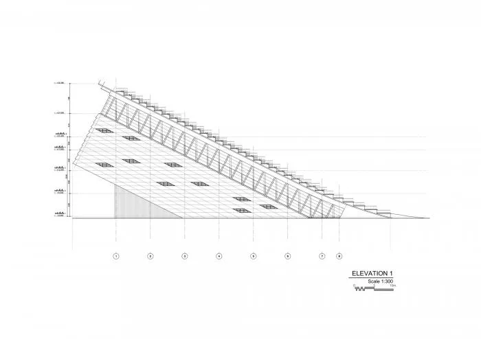 BIM建筑|泰国农业部金禧年博物馆，“倾倒”的大楼 / Plan Architect
