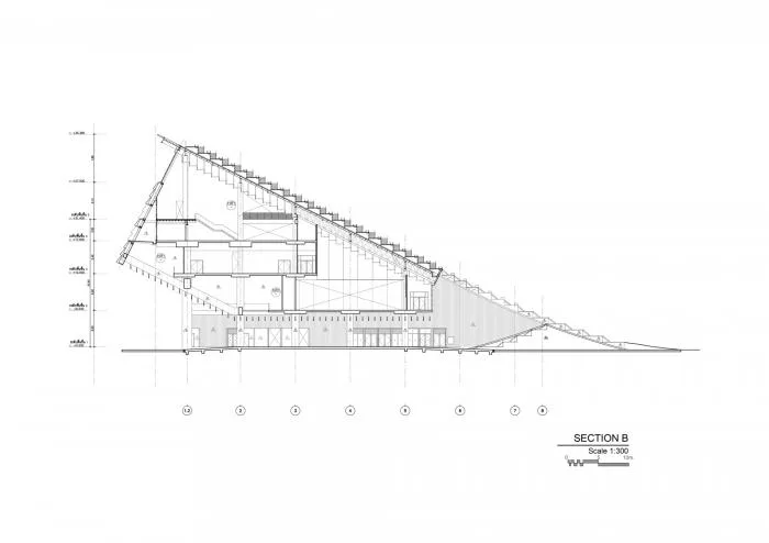 BIM建筑|泰国农业部金禧年博物馆，“倾倒”的大楼 / Plan Architect