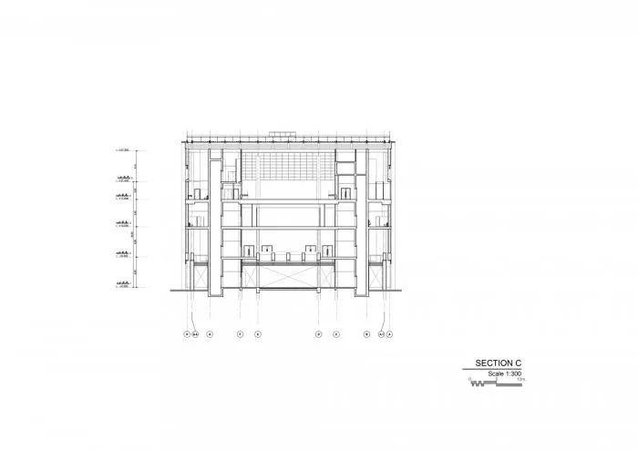 BIM建筑|泰国农业部金禧年博物馆，“倾倒”的大楼 / Plan Architect