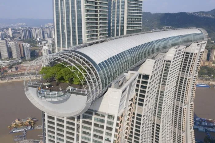 BIM建筑|城市封面级新地标——重庆来福士 / 萨夫迪建筑事务所