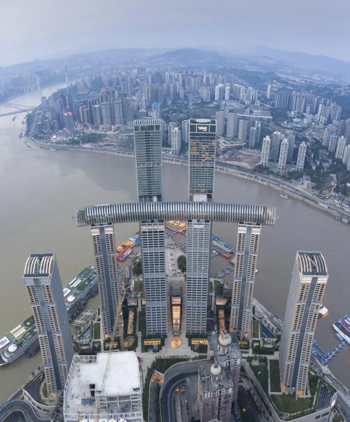 BIM建筑|城市封面级新地标——重庆来福士 / 萨夫迪建筑事务所