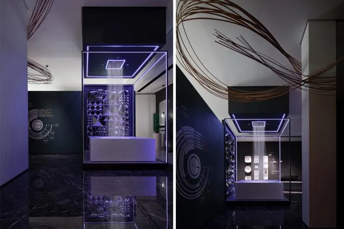 BIM建筑|穿越时光的线索：艺朗达卫浴展厅 / 拓维设计