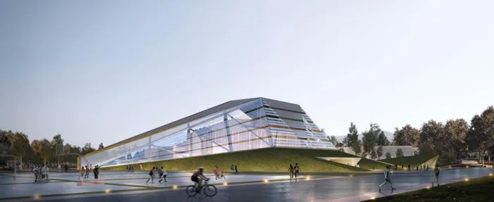 BIM建筑|山东大学趵突泉校区体育场改造设计方案 / 天津大学建筑设计研究院设计三院
