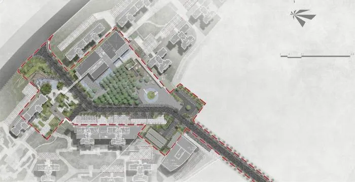 BIM建筑|华润西园悦府生活馆 / 立方设计