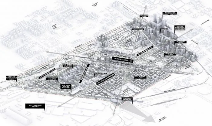 BIM建筑|“工业遗产转型复兴”——邯钢片区城市设计国际大师邀请赛一等奖作品方案