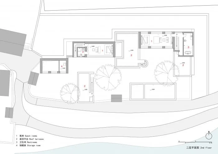 BIM建筑|太岳院子——造币局民宿 / 三文建筑