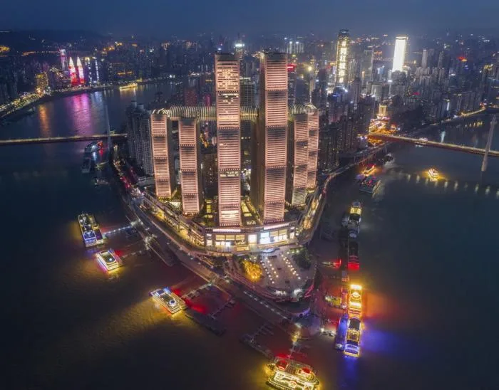 BIM建筑|城市封面级新地标——重庆来福士 / 萨夫迪建筑事务所