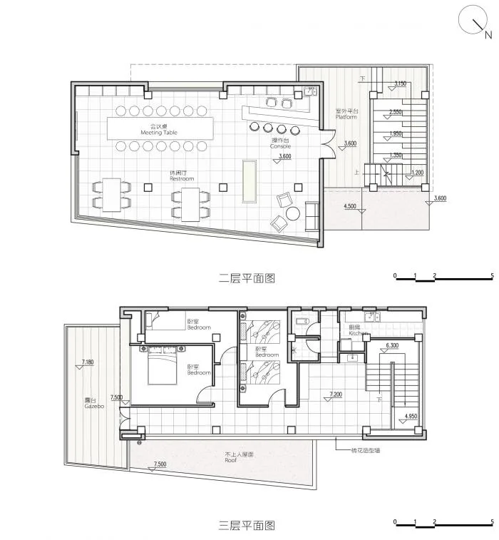 BIM建筑|陵江驿渡 · 三胜车渡服务站 / 悦集建筑设计事务所